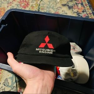 Very rare 80s Mitsubishi motors usa made hat